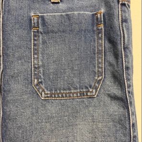 BDG Demin Button Front Skirt - Picture 4 of 5